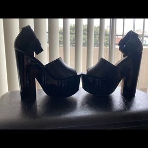 Topshop high heel platform